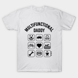 Multifunctional Daddy (9 Icons) T-Shirt